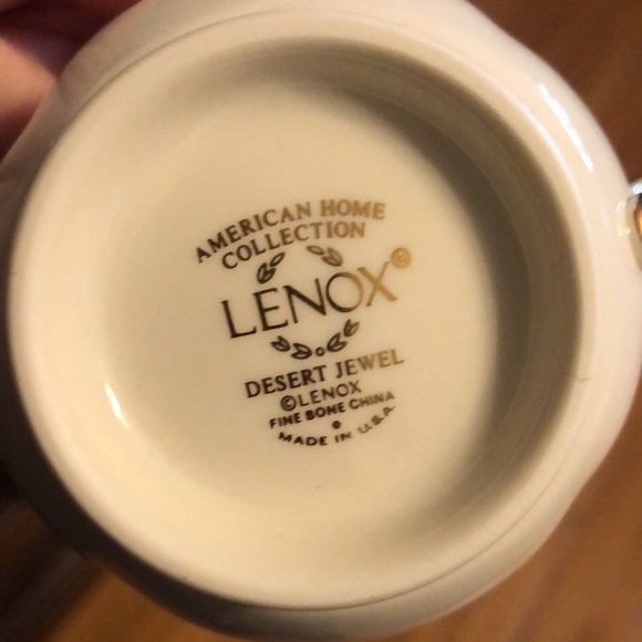 Lenox Desert Jewel Fine Bone China Made in USA America Collection - Picture 4 of 4